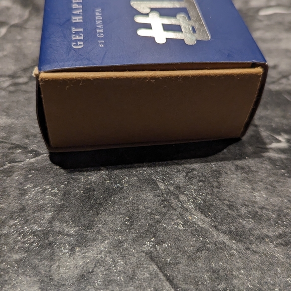 Indigo get Happy #1 Grandpa chrome display sign new - Picture 6 of 11